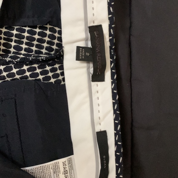 White dotted black semi formal pants - Picture 5 of 8